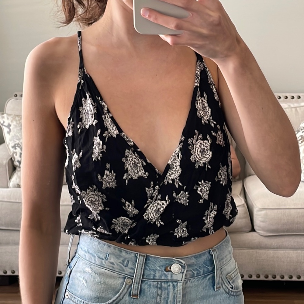 Floral Crop Top